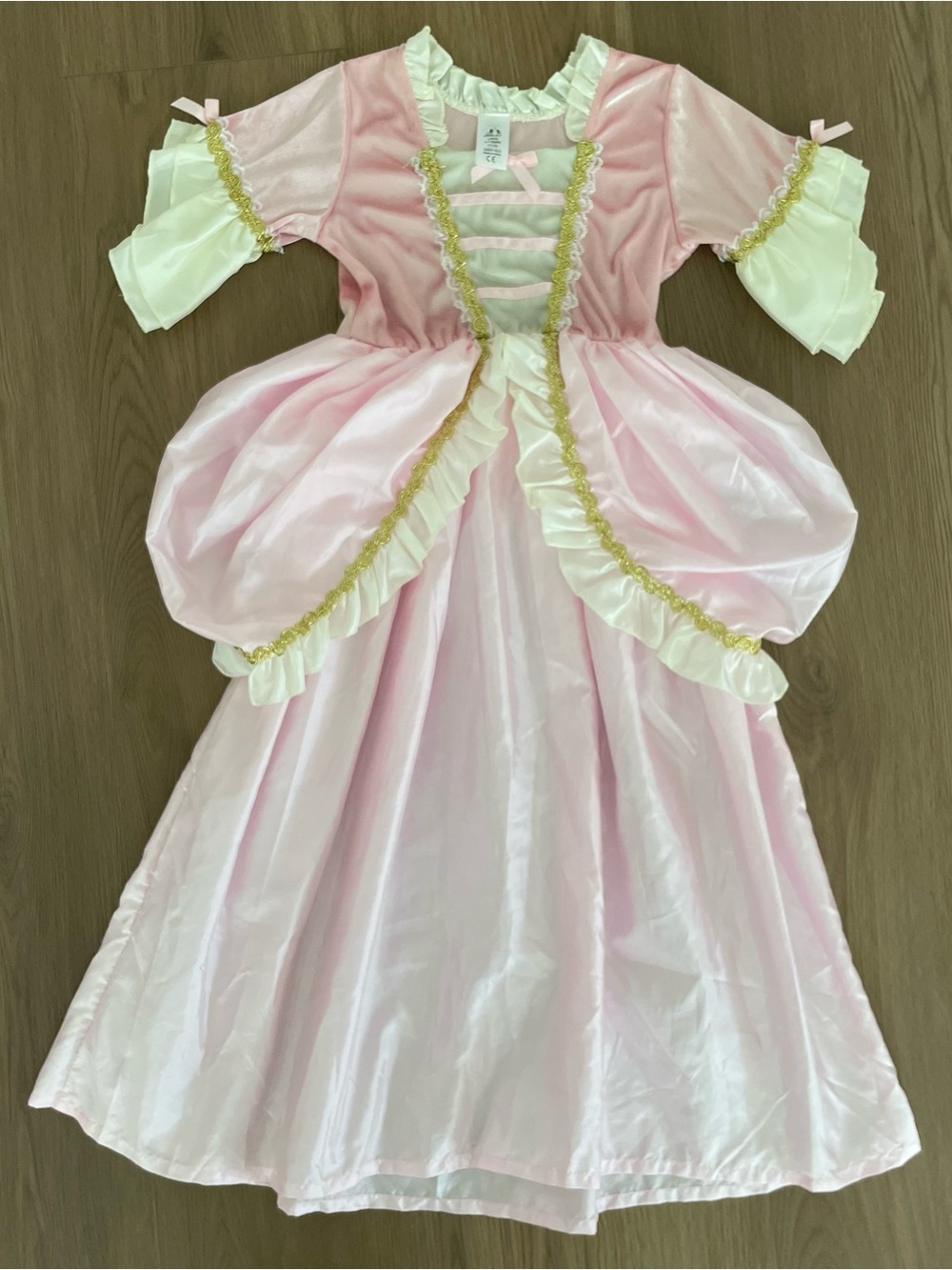 Little Adventures Pink Renaissance Princess Dress up Costume Girl’s Size L(5-7Y)